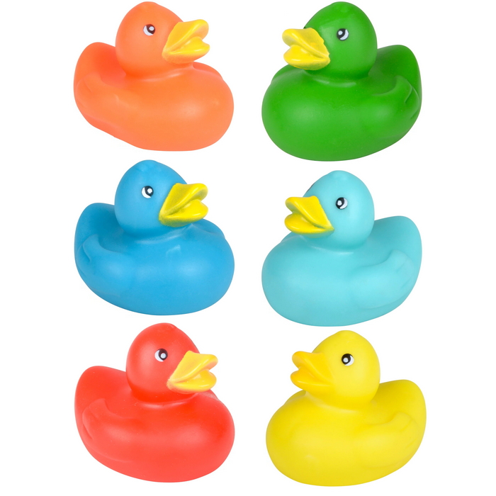 TR10499 Solid Color Rubber Ducky